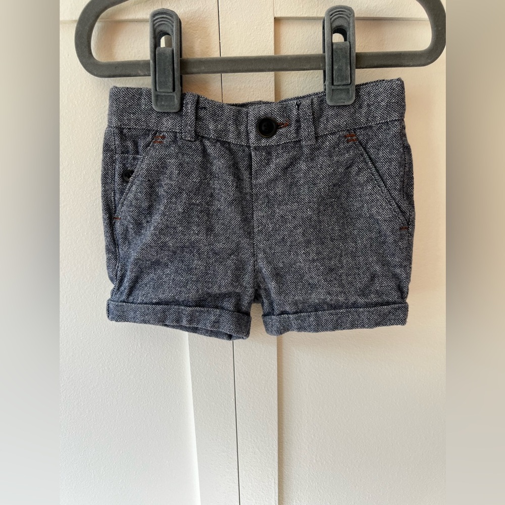 Zara Baby Boy Dress Blue‎ Shorts Size 9-12 Months